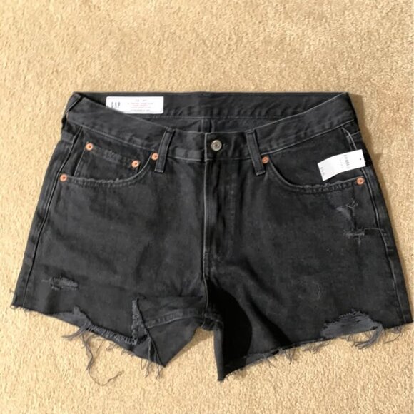 Gap 4" Low Rise Stride Denim Shorts - Picture 2 of 4